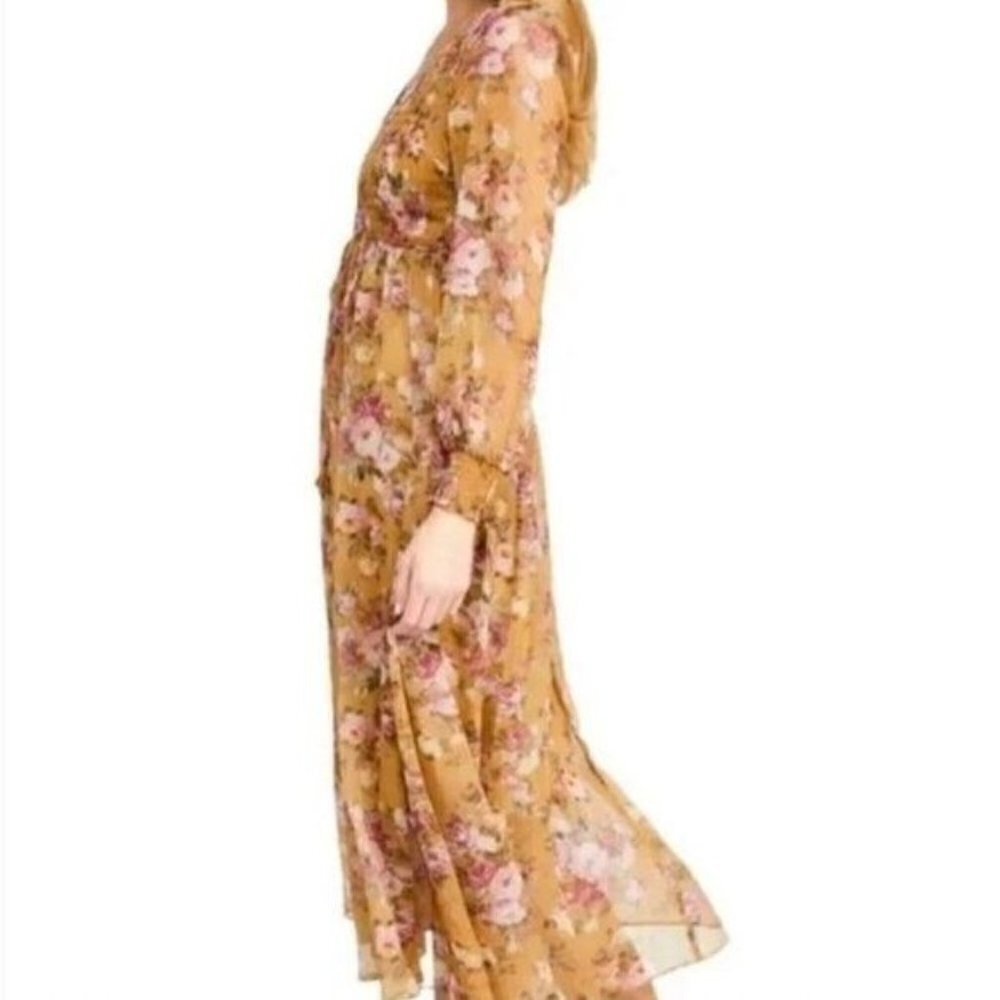 Anthropologie o.p.t One Pretty Time Wick Floral Maxi Dress - Picture 4 of 5